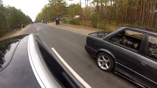 audi s4 2.7 biturbo vs  bmw e30 3.5