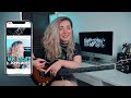 shoot to thrill ac dc guitar cover by sophie burrell