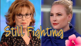 Joy Behar and Meghan McCain Are STILL Fighting! Down Low Blows!