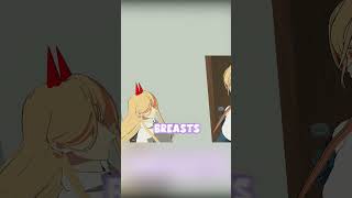 Power's One Large Breast⁉ Chainsaw Man VRChat #shorts