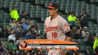 台灣之光-陳偉殷-ＭＬＢ例行賽第１勝-2012年美國職棒大聯盟-棒球(官方剪輯)