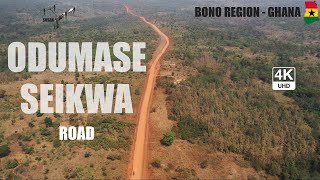 Sunyani Odumase To Seikwa Road Inspection in the Bono Region of Ghana 4K