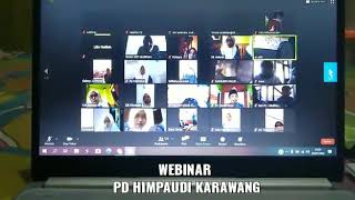 Webinar PD Himpaudi Karawang