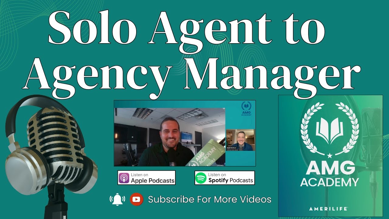 From Solo Insurance Agent To An Agency Manager Insurance Sales