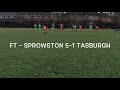 Sprowston 5 1 Tasburgh | Sprowston Clinical In Windy Conditions | U14 Premiership Highlights