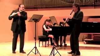 Guillaume Connesson - Techno Parade; Nikola Todor Atanasov - Flute, Patrick Messina - Clarinet