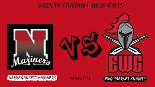 EWG/Prout High School vs Mariners #football #highlights #sports #highschool