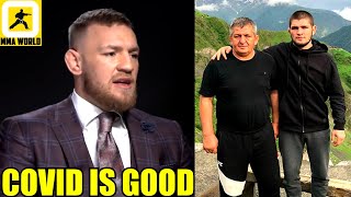 Conor McGregor goes berserk again! taunts Khabib on his deceased father and insults Poirier's wife