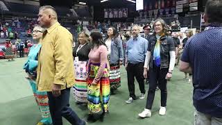 FNUC Powwow 2022 Saturday afternoon Grand Entry Part One