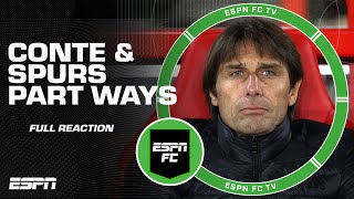 [FULL REACTION] Antonio Conte OFFICIALLY out at Tottenham | ESPN FC