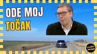 Otpade Vučiĉeva guma, a ne točak i sve dobro #parodija #komedija #humor  #aleksandarvučić