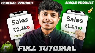 How To Setup One Product Shopify Store \u0026 Make ₹Crores!