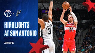 Highlights: Washington Wizards victory at San Antonio Spurs - 1/30/23