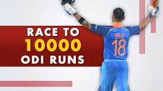 Virat Kohli: Fastest ever to 10,000 ODI runs