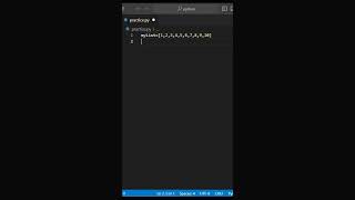 del function use for delete elements 😗✔👇#python #pythonprogramming #pythoncode #learnpython