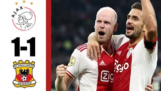 Ajax Vs Go Ahead Eagles 1-1 Goal & Extended Highlights Eredivisie 2022HD