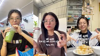 Sinh viên về quê thì ăn những gì? | Tổng hợp các video mukbang của Trâm Coi | id tiktok: trm.ngc.v3