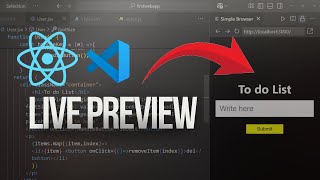 Get Live React Preview in VSCode 2025 - Live Server Tutorial Visual Studio Code