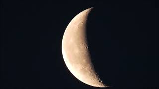 Moon 29 % illuminated in Waning Crescent ! 14 May 2023 Sunday.