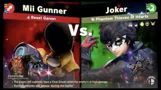 Super Smash Bros Ultimate: Eric (My Mii) VS. Persona Spirits