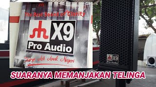 X9 Pro Audio SUARANYA MEMANJAKAN TELINGA