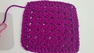 how to make granny square crochet