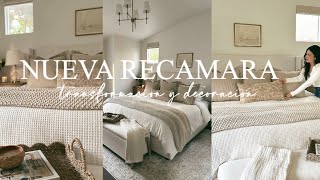 BEDROOM DECORATE WITH ME | TRANSFORMATION AND DECORATION | BEDROOM MAKEOVER | IDEAS FOR DECORATING