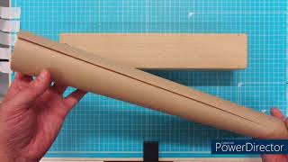 軸箱をクラフト紙で梱包する方法（How to pack paulownia boxes with kraft paper）