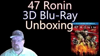 47 Ronin 3D Blu-Ray Unboxing (Giveaway Ended)