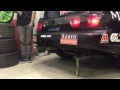 SR20 anti lag with flames