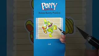 Poppy Playtime Bunzo Bunny Puzzle Game DIY #Shorts