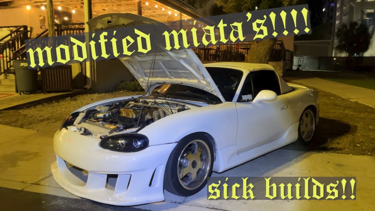 Roadster Car Meet Honda S2000 Mazda Miata's Takeover Ace Cafe Modified ...