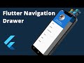 #flutter flutter tutorial: Navigation Drawer in flutter (Sidebar Menu), flutter navigation drawer