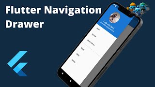 #flutter flutter tutorial: Navigation Drawer in flutter (Sidebar Menu), flutter navigation drawer