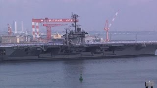 CVN 73 Says Sayonara to the Citizens of Yokosuka