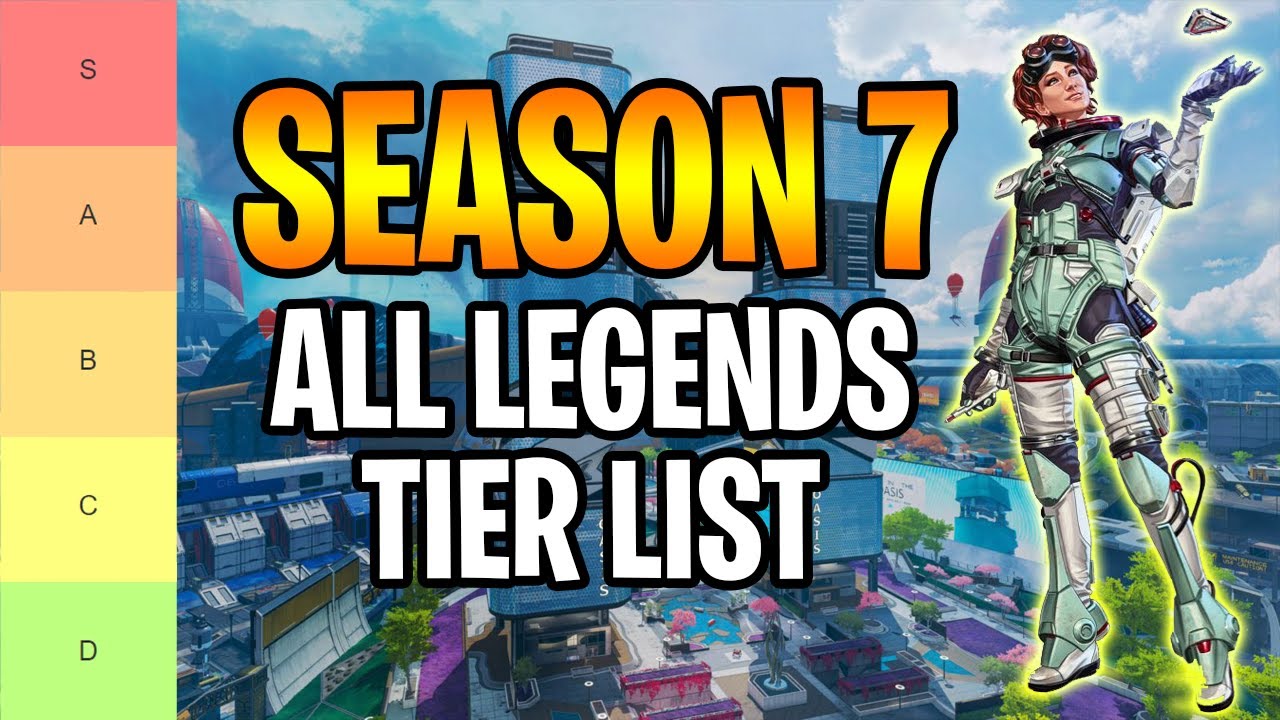 Apex Legends Season 7 All Legends Tier List - YouTube