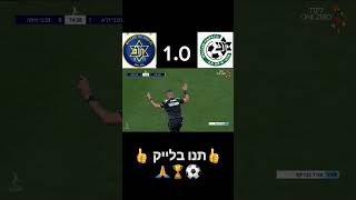 מכבי חיפה נגד🆚️ מכבי תל אביב תקציר המשחק 1:1 משחק מטורף , מי לדעתכם הייתה יותר טובה ? 🤨