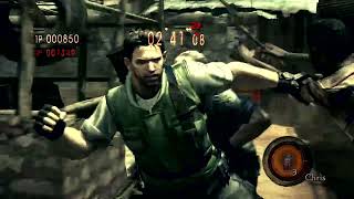 Bromance Albert Wesker  & Chris | RESIDENT EVIL 5 2024 08 28 23 37 13