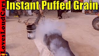 Instant Puffed Grain