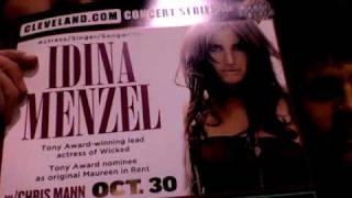 Chris Mann, Idina Menzel, Matt Merker House of Blues Blog