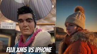 Fuji XM5 vs IPhone 16 pro Max