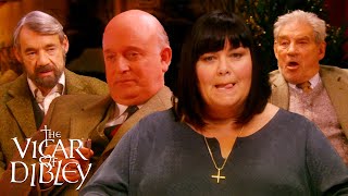 Village Gossip Meets Village Council | The Vicar of Dibley | BBC Comedy Greats