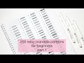 200 easiest mandala patterns Part.1💕🌸✨ How to draw, mandala art for beginners, easy drawing.