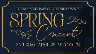 GSBC Spring Concert 2025