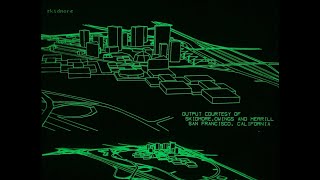 Tektronix 4052 Vector Graphics Computer - PLOT10 Demo