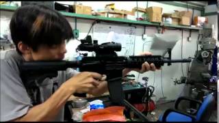 Testing GHK M4 GBBR