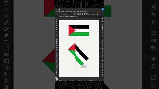 Adding a Realistic Wave Effect to a Flag in Adobe Illustrator | Step by Step" #adobe #illustrator