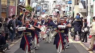 躍動　第15回かわさき楽大師まつり厄除けよさこい（ごりやく通り）