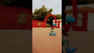 skatingboy shaurya#learning #skating#inlineskating #skater#viralsong#viralvideo#kid #power