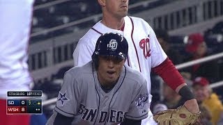 SD@WSH: Peterson gets first hit while parents watch
